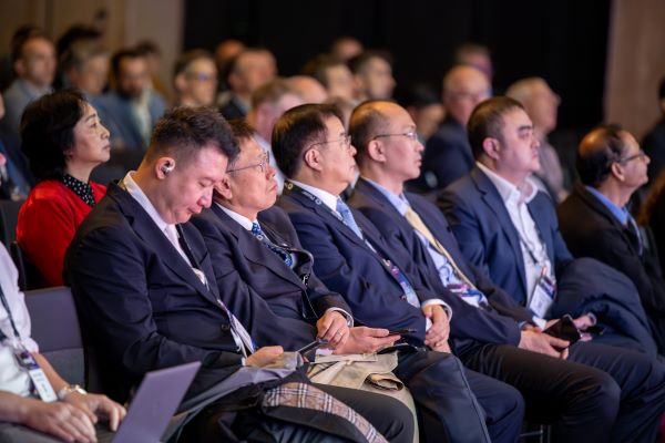Attendees sitting in audience